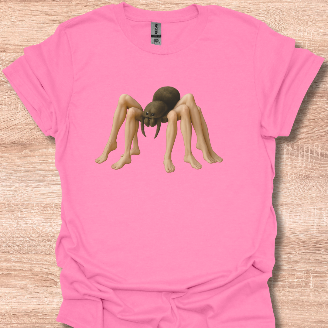 Spider with Human Legs Weird Art Design