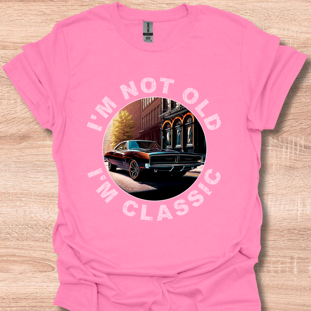 I'm Not Old I'm Classic 1969 Charger 440 Car Graphic