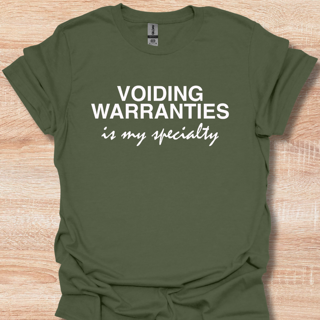 Voiding Warranties Is My Specialty