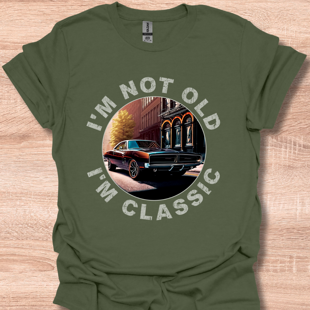I'm Not Old I'm Classic 1969 Charger 440 Car Graphic