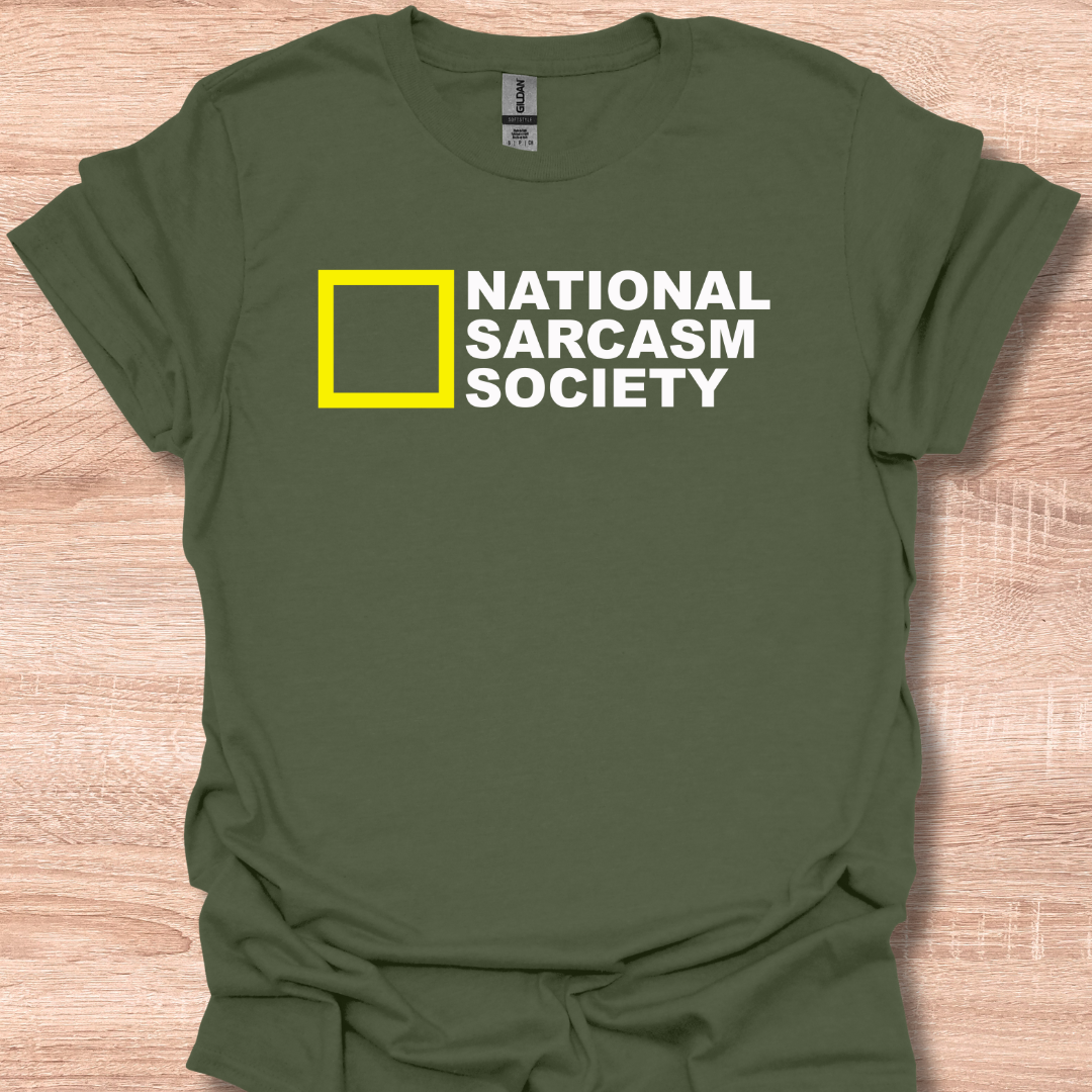 National Sarcasm Society T-Shirt