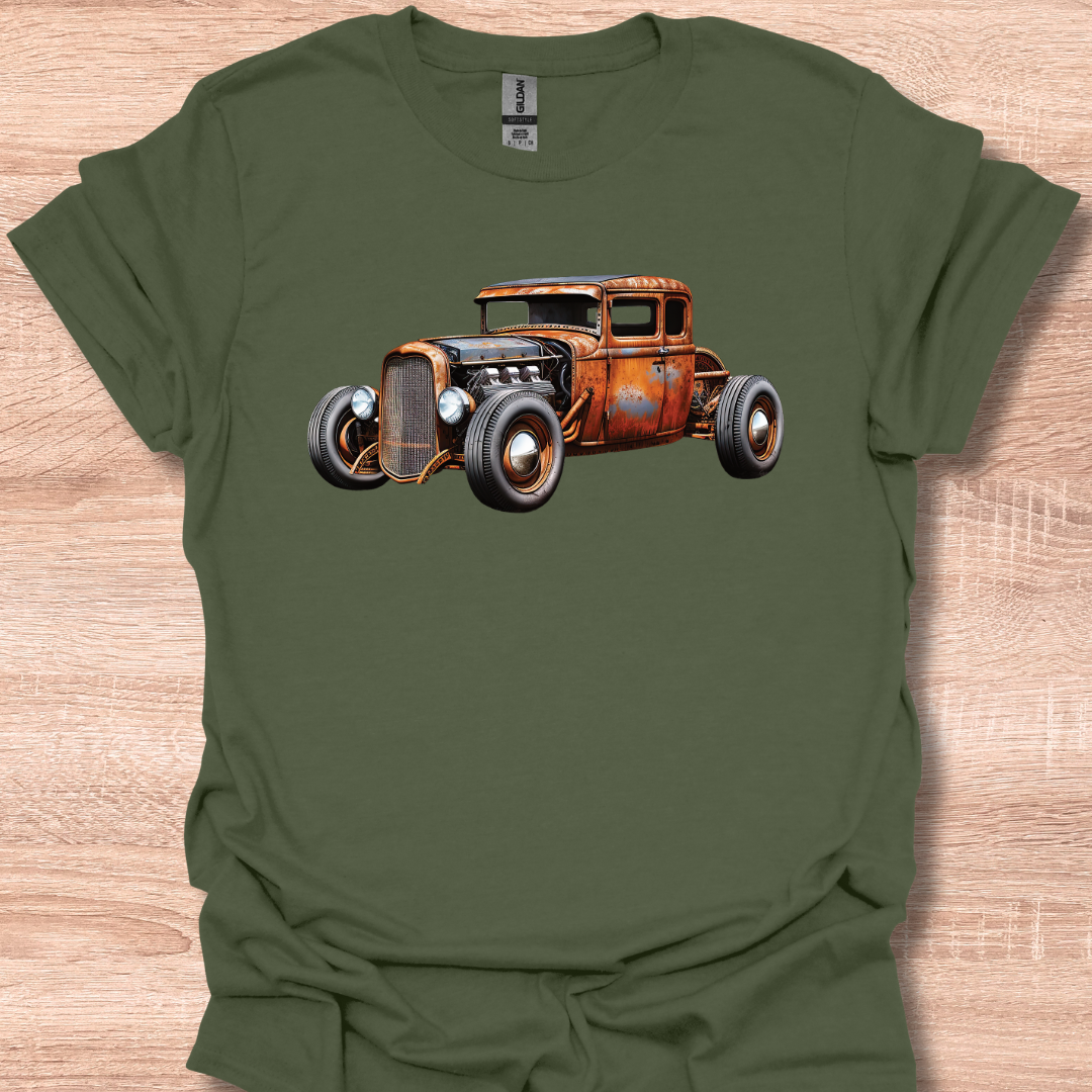Rust Bucket Hot Rod Rat Rod Vintage Classic Car Lover