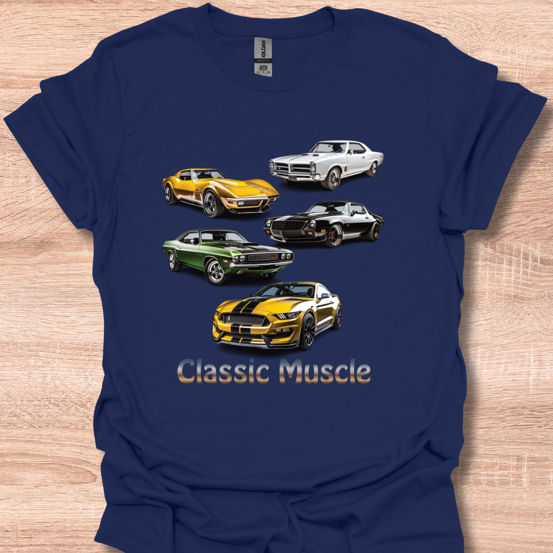 Classic Muscle Cars T-Shirt