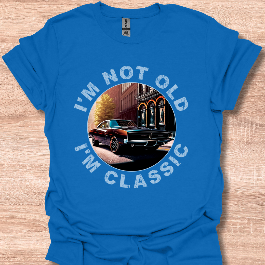 I'm Not Old I'm Classic 1969 Charger 440 Car Graphic