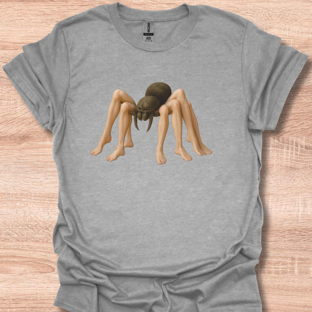 Spider with Human Legs Weird Art Design