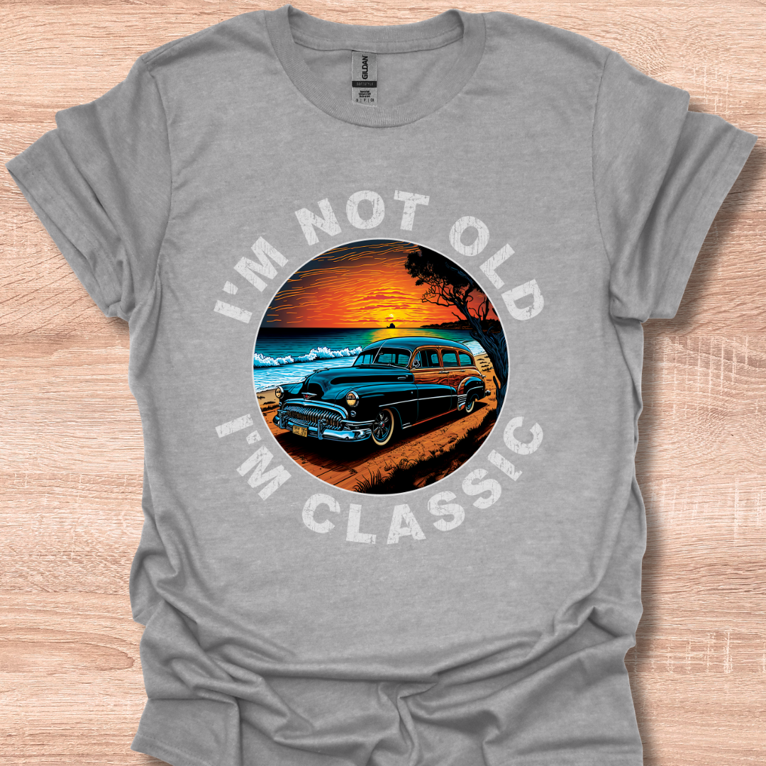 I'm Not Old I'm Classic 1969 Charger 440 Car Graphic