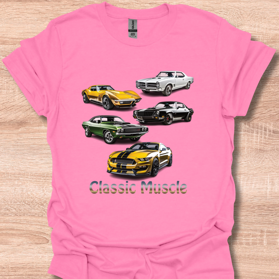 Classic Muscle Cars T-Shirt