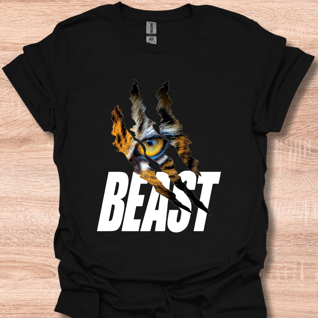 Beast Claws Savage Fitness Motivation Gym Workout Tee