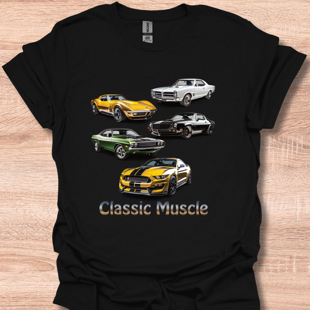 Classic Muscle Cars T-Shirt