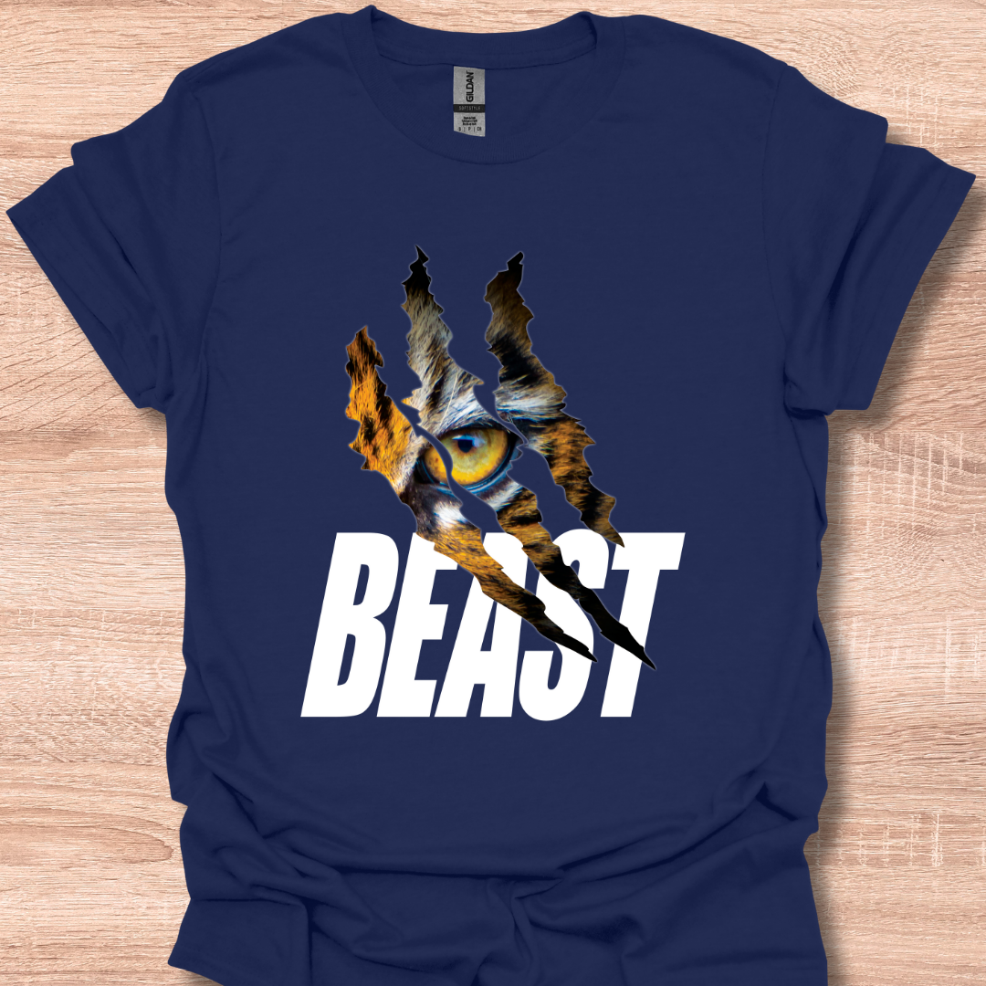 Beast Claws Savage Fitness Motivation Gym Workout Tee