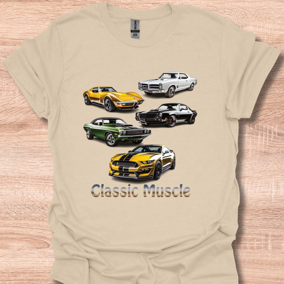 Classic Muscle Cars T-Shirt
