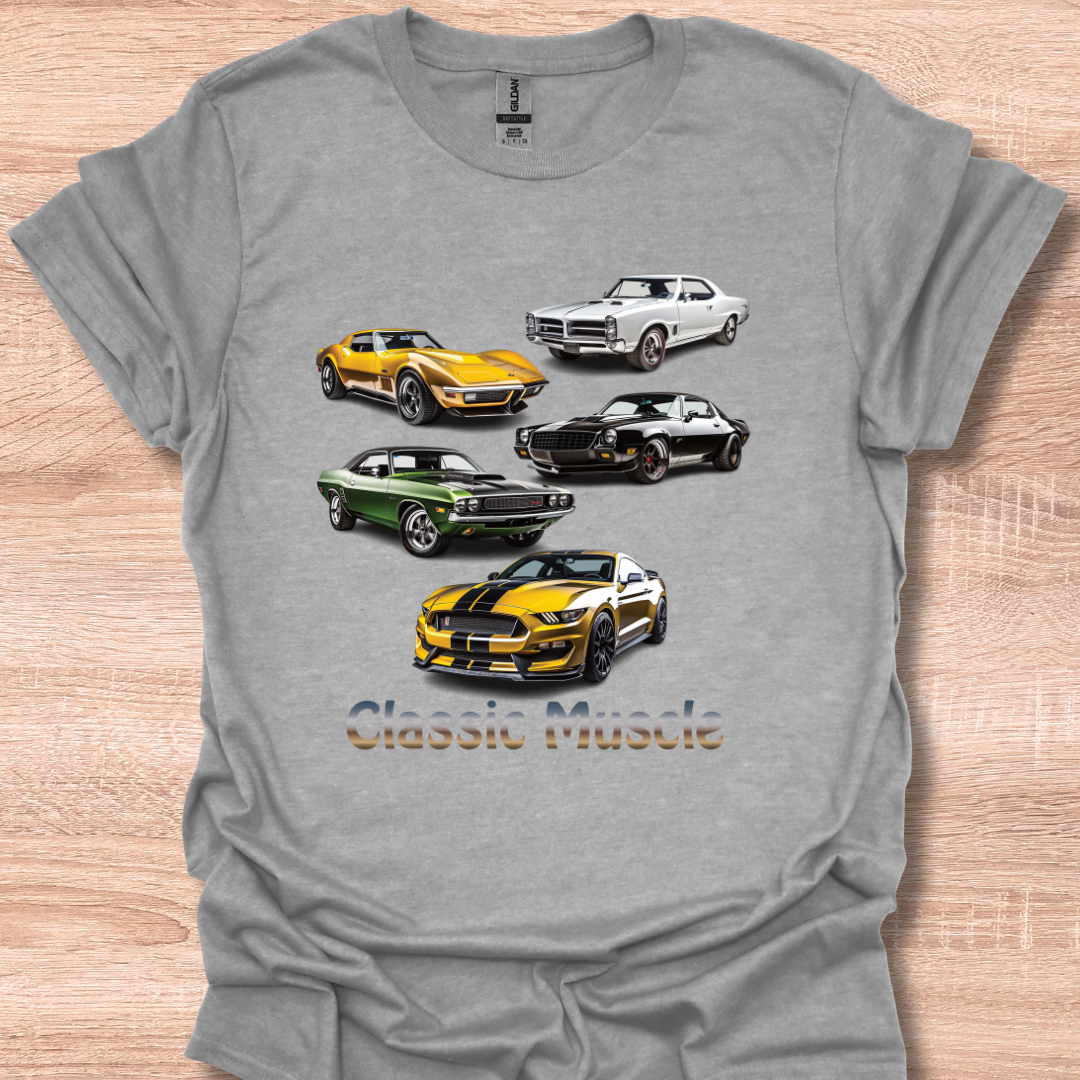 Classic Muscle Cars T-Shirt
