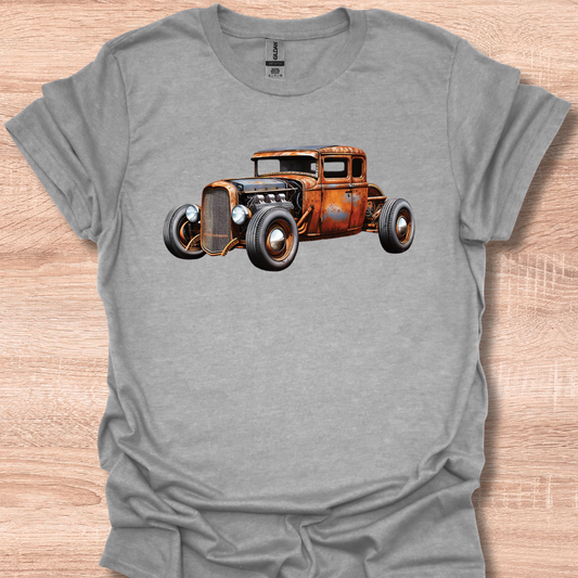 Rust Bucket Hot Rod Rat Rod Vintage Classic Car Lover