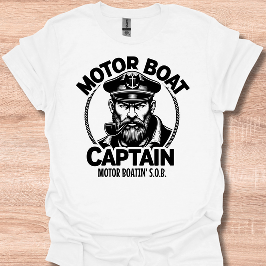 Motor Boat Captain Motor Boatin' S.O.B.